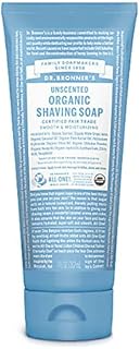 Dr. Bronner's Magic Soaps: Naked Unscented Shaving Gel, 7 oz (2 pack)