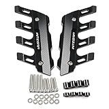  NONROT for H-on-da Integra 750 DCT X-ADV NC750 Integra Moto Frein Avant Disque étrier Protecteur décoratif Couverture Garde (Color : Black)