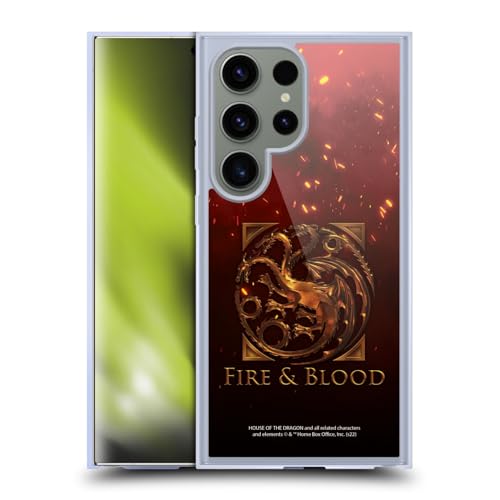 Coque Gel Targaryen Galaxy S24 Ultra MagSafe House of The Dragon