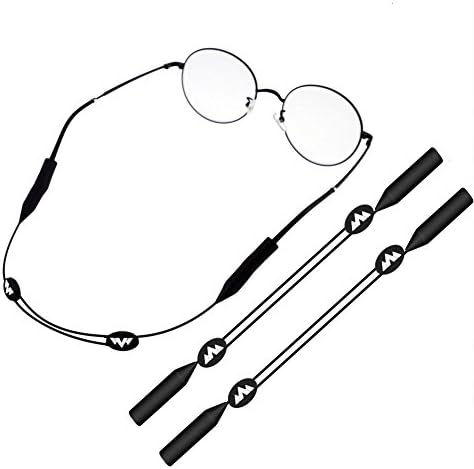 Adjustable Eyewear Retainer, VANSA No Tail Sunglass Straps, Sunglasses Holder,Sunglasses Retainer 2Pack