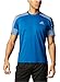 Adidas® Men's Climacore Climalite Althletic Mesh Shoulder TShirt (Large, EQT Blue)
