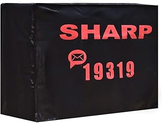 SHARP Outdoor Unit Cover, Split Air Conditioner 2.25 HP, Black