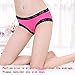 Adove Women Sexy Lace Panties Bowknot Briefs Midnight Lingerie Hipster Underwear Rose Red