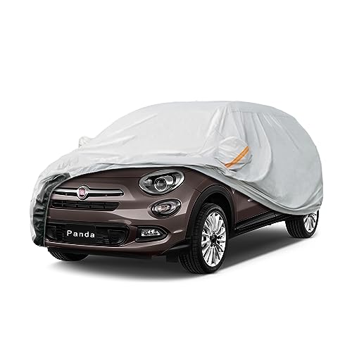 Autoabdeckung Für Fiat Topolino – 210D Dickes, Gepolstertes Schutzcover Mit Gummizug & Windriemen Für Ganzjahresschutz Autoabdeckung Für Fiat Topolino – 210D Dickes, Gepolstertes Schutzcover Mit Gummizug & Windriemen Für Ganzjahresschutz