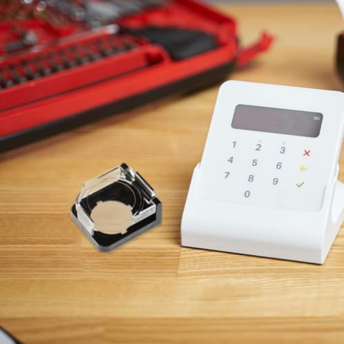 Protector transparente para interruptor con cubierta antipolvo de alta visibilidad 10 unidades 7