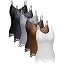 Black, White, Dark Chocolate, Chocolate, Dark Heather Gray, Light Heather Gray