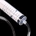 Buytra 2 Pack 50ML Plastic Syringe with Handy Tubing 80cm Long for Injecting, Drawing Oil, Fluid and Water