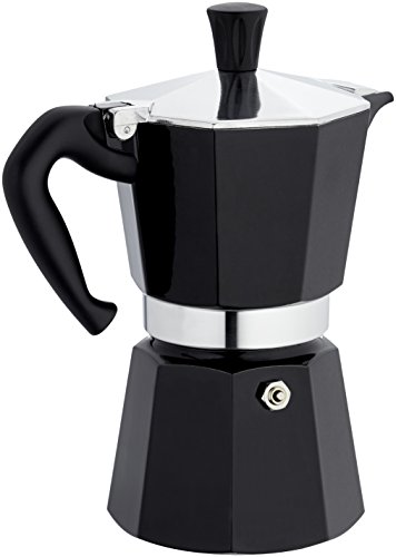 Cafeteira Bialetti Moka Preta 6 Xícaras - 4570