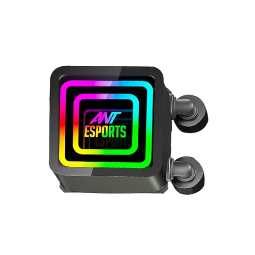 Image of Ant Esports ICE Infinite 360 ARGB 360mm ARGB Liquid Cooler /AIO with Infinity Mirror- Black | Support Intel & AMD CPU Socket AM5, AM4, AM3, LGA1700, 1200, 2066, 1151