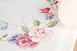 COMPLETE KIT - This stamped embroidery table runner kit has all the creative craft supplies you need you need. Easy-to-follow instructions, printed fabric and more than enough thread. START CRAFTING IMMEDIATELY CRAFTING MADE SIMPLE - Perfect for begi...