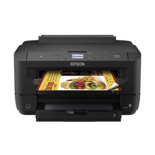 WorkForce WF-7210 Wireless Wide-format Color Inkjet Printer with Wi-Fi Direct and Ethernet, Amazon Dash Replenishment Ready