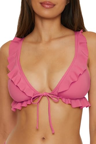 Maillot de bain deux pièces femme Lucky Brand Sea of Love haut triangle réglable