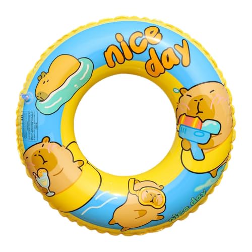 Flotador acuático de PVC de alta densidad con diseño capibara