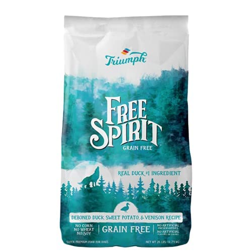 Triumph Grain-Free Duck Dog Food 26Lbs