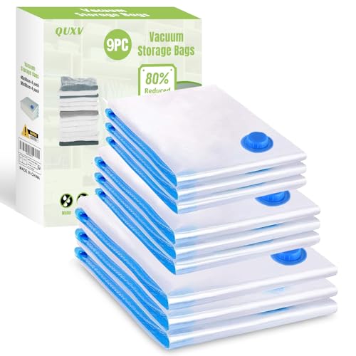 Sac Sous Vide Vetement Aspirateur 9 Pièces 3XL 80x60cm...
