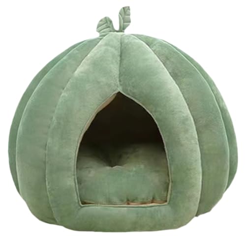Niche pour chat citrouille interactive pour l'hiver - 2