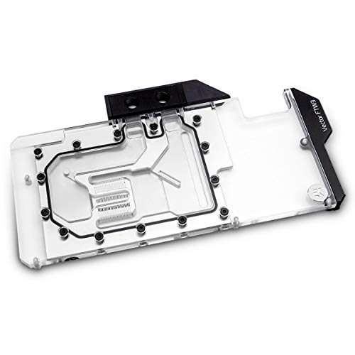 EKWB EK-Vector FTW3 RTX 2080 GPU Water Block, Nickel/Plexi