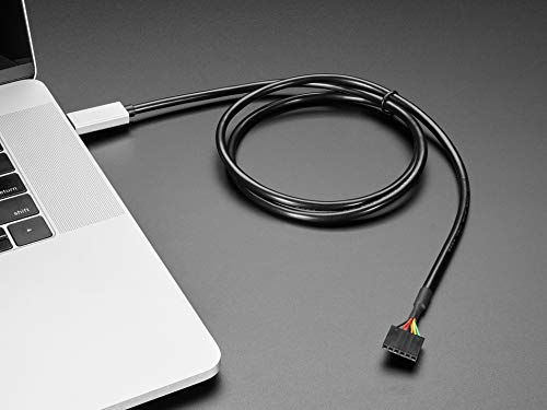 AdaFruit FTDI Serial TTL-232 USB Typ C Kabel – 5 V Power und Logic