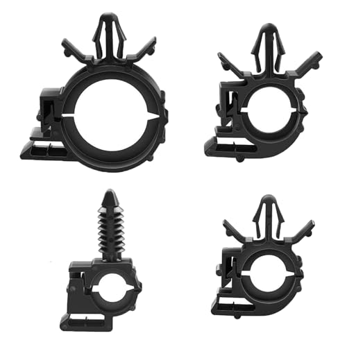 Clips de fixation de câbles de voiture : lot de 40 pièces universelles