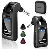 ギターワイヤレスシステム 送受信機 エレキギター プリアンプ 6.35mmプラグ ギターアンプ 2.4GHz 6チャンネル 280°回転 1対多 エレキギターアンプ Type-C充電 6時間連続使用 エレアコ エレキベースなどに対応