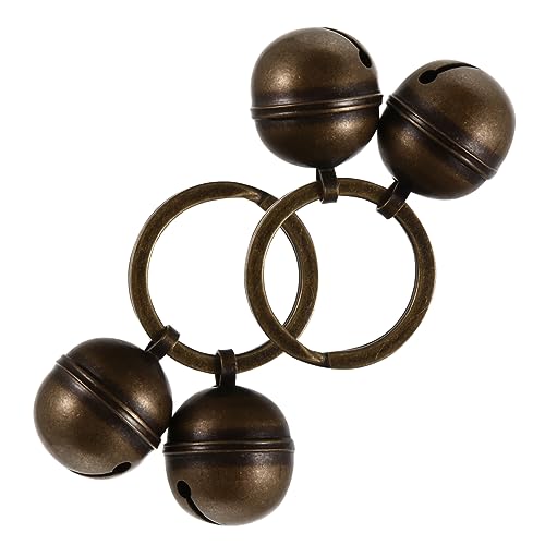 Hemoton 2 Sets Dog Collar Bells Cat Bells Loud Pet Pendant Accessories Diy Decorative
