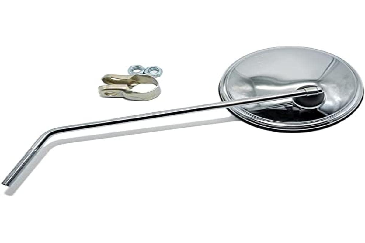 Vicma Miroir Guidon Rond 105 mm Argent, Taille unique