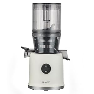 Hurom H80-ST Neuer Slow Juicer | Elektrische Kaltpresse | Entsafter für Gemüse & Obst | 2.2L Kapazität | Automatische Entsaftungsfunktion | BPA-frei | 15 Jahre Garantie | 200W | (Marmor)