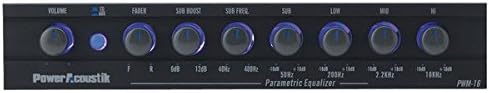 Power Acoustik Pwm-16 Preamp Equalizer