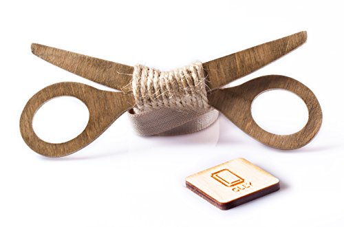 OLLY Scissors Wood Bow Tie - Great gift for Barbers - Handmade - Eco - Limited Unique Collection OLLY Scissors Wood Bow Tie - Great gift for Barbers - Handmade - Eco - Limited Unique Collection