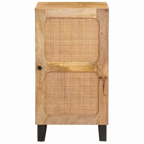 Mokuyary Aparador con puerta marrón, 40 x 33...