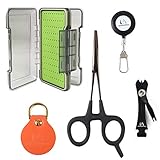 M MAXIMUMCATCH Maxcatch Fly Fishing Tool Kit and Accessories Combo (UMAS Fly Box+Accessories)