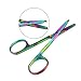 DDP Multi Titanium Color Rainbow Stitch Scissors 3.5" Stainless Steel