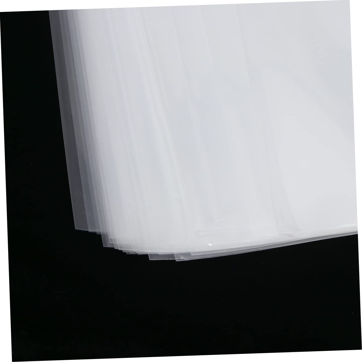 Alipis 50pezzi Protezione per Dischi in Vinile Sacchetti Piatti Trasparenti Senza Sigillo Custodia per CD Contenitore di Protezione per Dischi in Vinile