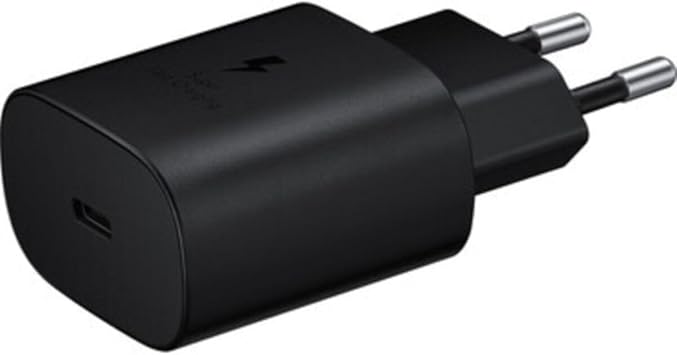Teknosepetim Type-C 25W Black Fast Charging Adapter Compatible with iPhone 11 12 Samsung Pd New Generation Fast Charging Usb-C