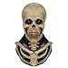 Produktbild CHUNYU Schädel Maske Knochen Brust Halloween Kostüm Horror böse Latex Gummi Vollmaske