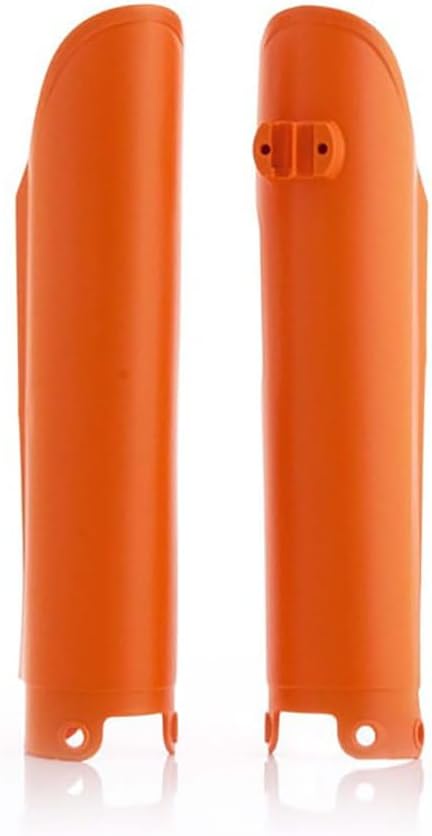 Acerbis Lower Fork Cover Set KTM Orange Compatible with KTM 200 EXC/250 EXC/300 EXC/300 MXC 2000-2005/125 SX/250 SX/400 EXC 2000-2007/200 XC/XC-W/250XC/XC-W/300XC/XC-W/450XC-F 2006-2007 - 2113740237
