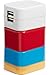 Flight 001 5-in-1 Color-Coded Universal Travel Adapter with 2 USB Ports