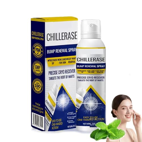 Chill Erase Bump Renewal Spray Advanced Salicylic Acid Body Spray 2% Natural Skin Spray Reduces Skin Imperfections Absorbs Quickly Natural Skin Spray Suitable for All Skin Types (1 Bottle)