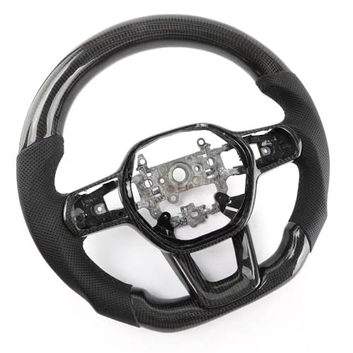 Genuine Carbon Fiber Steering Wheel for 11th Gen Honda Accord 2023 2024 2025, Real Carbon Fiber Not Hydro Dip, Custom Interior Sport Upgrade, Matte Standard Forged Options (Standard carbon fiber)