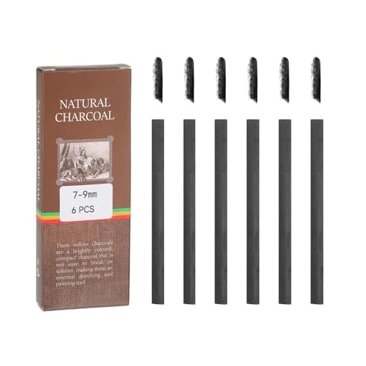 Willow Charcoal Sticks for Artists