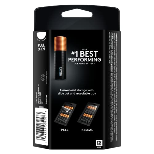 image for Duracell Optimum AA Batteries with Power Boost Ingredients, 8 Count Pa