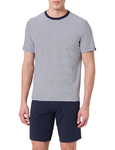 Le Slip Français - Ensemble Pyjama t-Shirt Manches Courtes et Short en Coton 100% Made in France