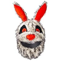 Omoojee Motorradhelmbezug, lustige Helmdekoration, lustige Fahrten und Geschenke (Plüschtier, Crazy Rabbit)