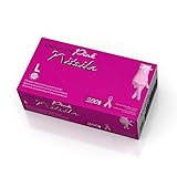 Medline Generation Pink Nitrile Exam Gloves, Pink, Large, 200 Count