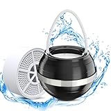 CUOLL Bath Filter for Tub - Bathtub Water Filter for Softer Skin & Hair, 8 Stages Hotel Grade Filtration Bath Water Filter,2,500 Gal of Filtration, BPA Free, Easy to Install（Black）