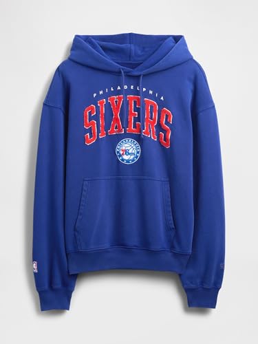 Image of GAP Men's X Nba Graphic Logo Hoodie Sweatshirt