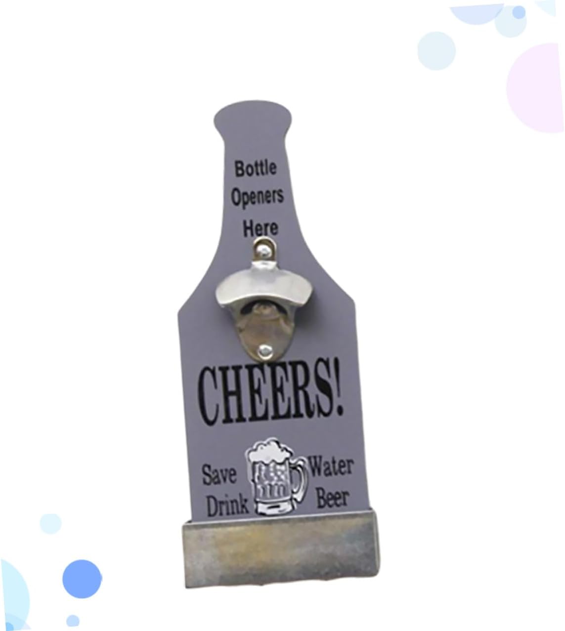 Wall Mounted Beer Opener Wood Storage Box Oktoberfest Decorations image 3