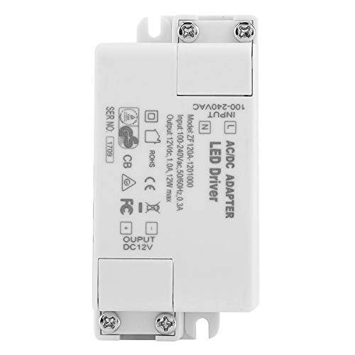Image of LED Transformer, Dimmable LED Driver, 12V, 24W, AC 100-240V to DC 12V, Short Circuit & Overload
