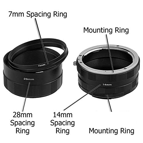 Tubo Di Estensione Macro Per Micro Quattro Terzi &ndash; Compatibile Olympus E Panasonic, Universale