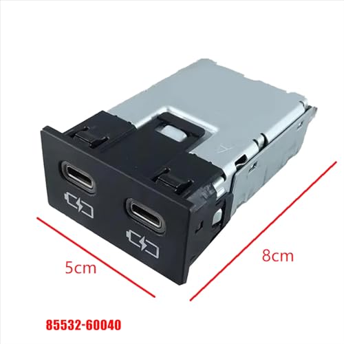 Carga rápida de 18 W con conector de datos doble USB tipo C pequeño 5
